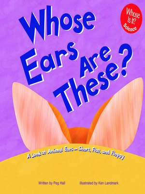 cover image of Whose Ears Are These?